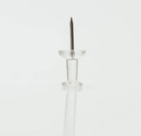 Pack of 500 Janrax Clear Transparent Push Pins