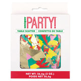 2oz Vibrant Christmas Table Scatter Jumbo Confetti
