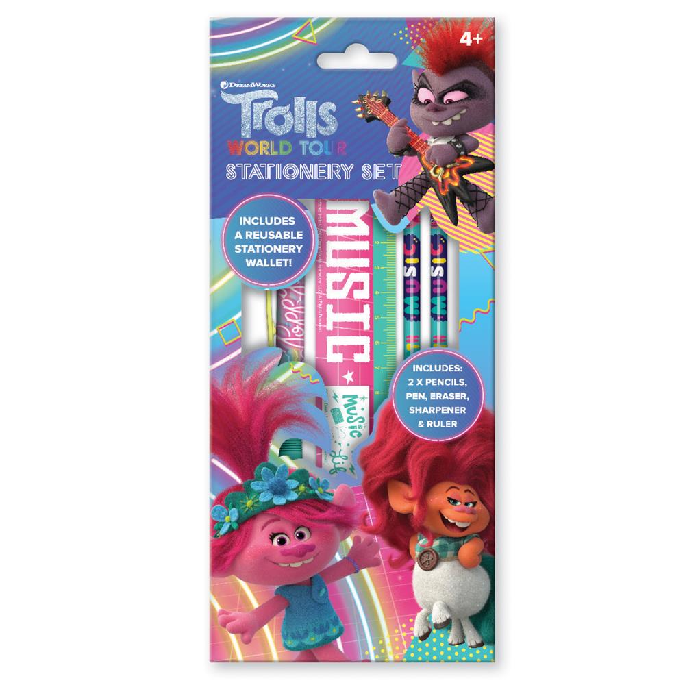 Trolls Movie Stationery Set 