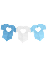 Decoration Garland Baby Grow Blue 2.6m Banner {DC}