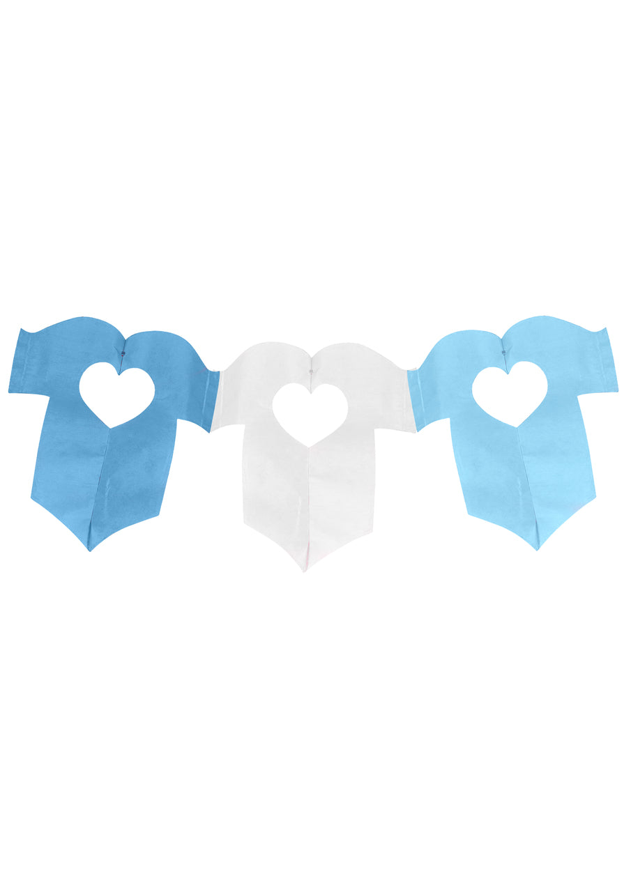 Decoration Garland Baby Grow Blue 2.6m Banner {DC}