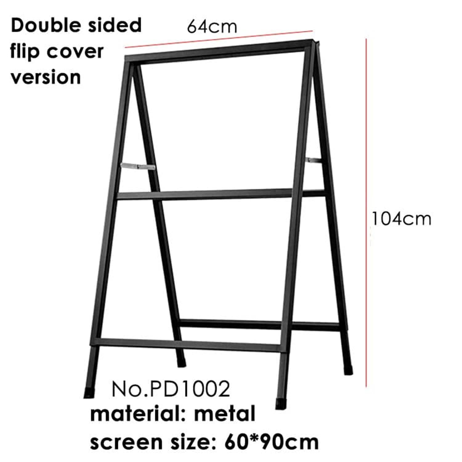 Metal Frame Double Side Advertising Outdoor Poster Display Stand 60 x 90cm