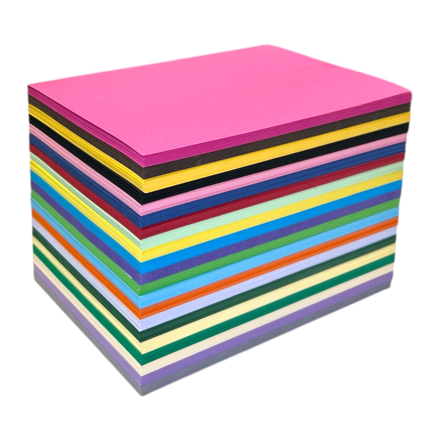 Pack of 50 A5 Yellow Coloured Card 160gsm Sheets