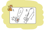 Single Wild Animals Print Self-Inflating Bat