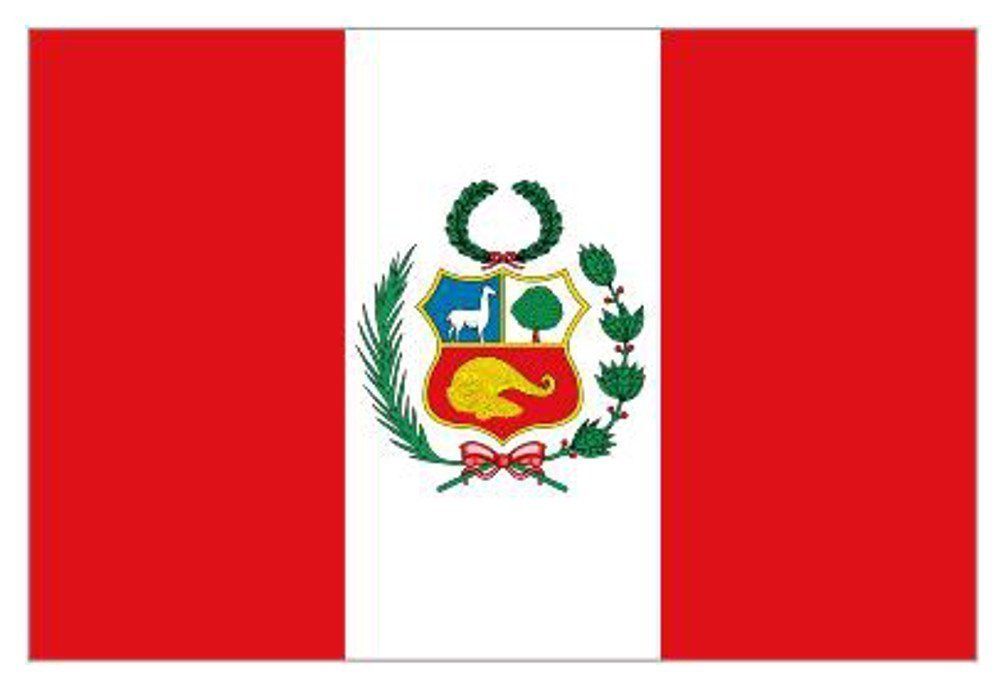 Peru Flag 5ft X 3ft {DC}