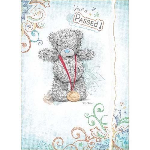 You've Passed Me to You Bear Card 