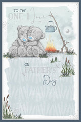 Bears By Campfire One I Love Father's Day Card
