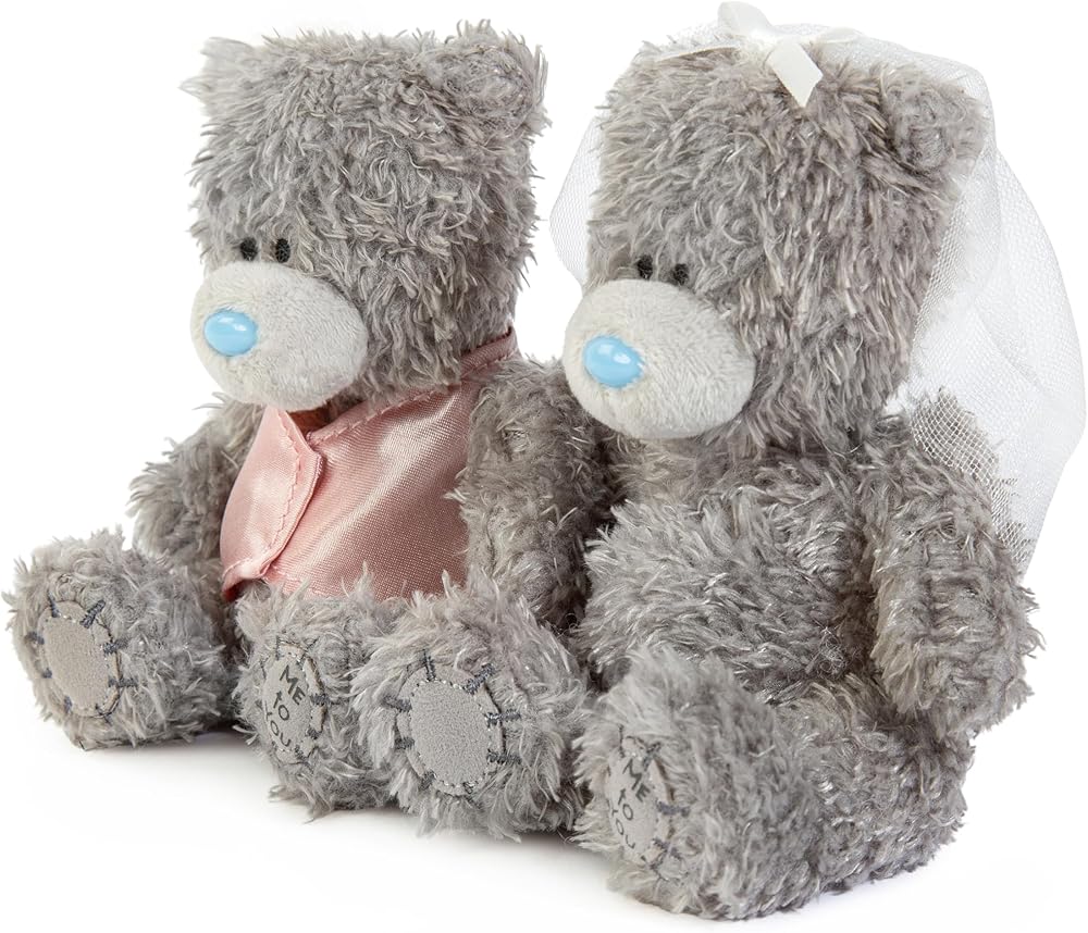 Me to You Bride and Groom Bears In Gift Box Signature Collection