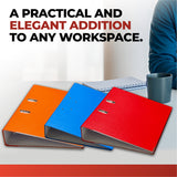 A4 Green Paperbacked Lever Arch File by Janrax