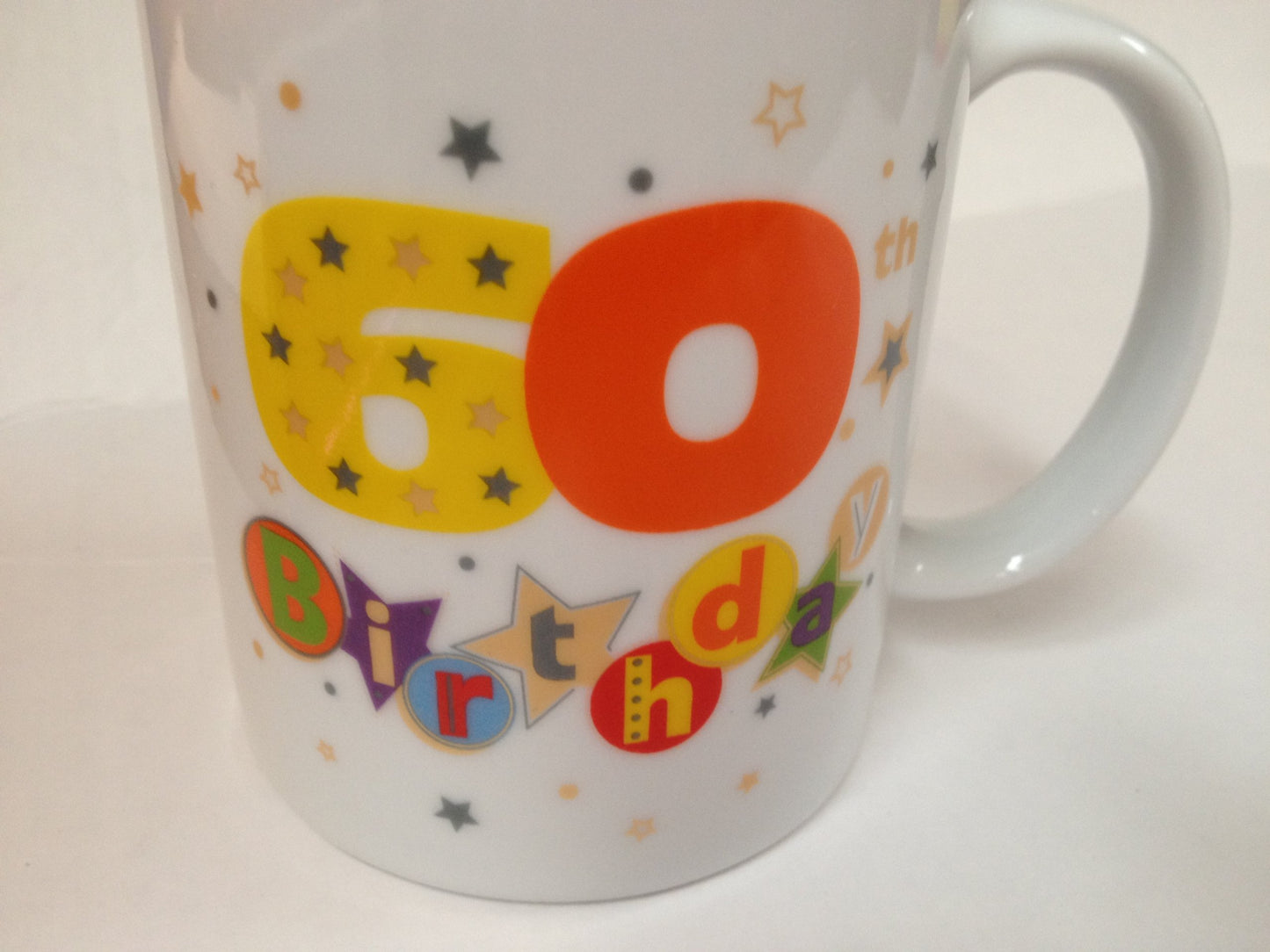 Happy 60th Birthday China Mug - Talking Pictures Fanfare Collection