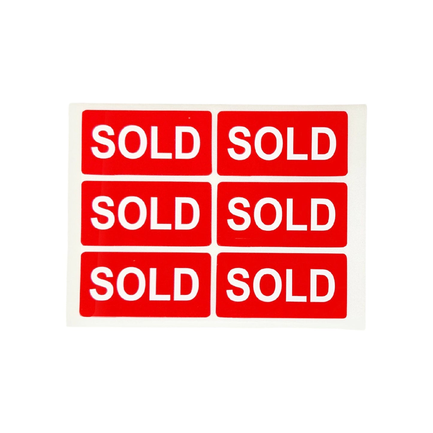Pack of 42 SOLD Self Adhesive Labels 25x50mm