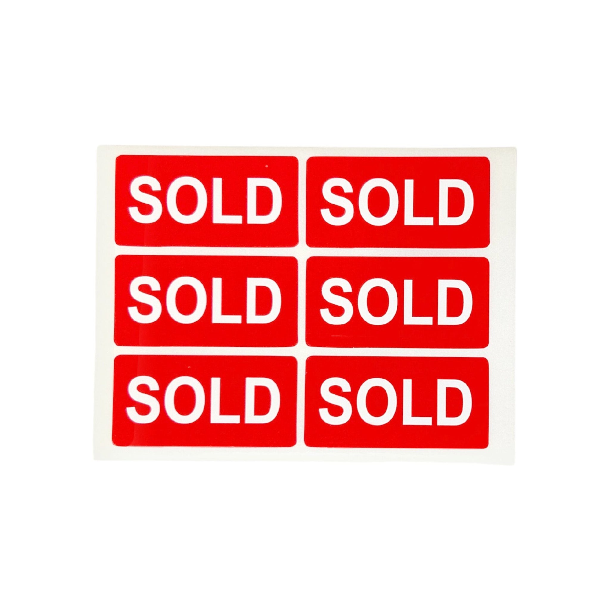 Pack of 42 SOLD Self Adhesive Labels 25x50mm