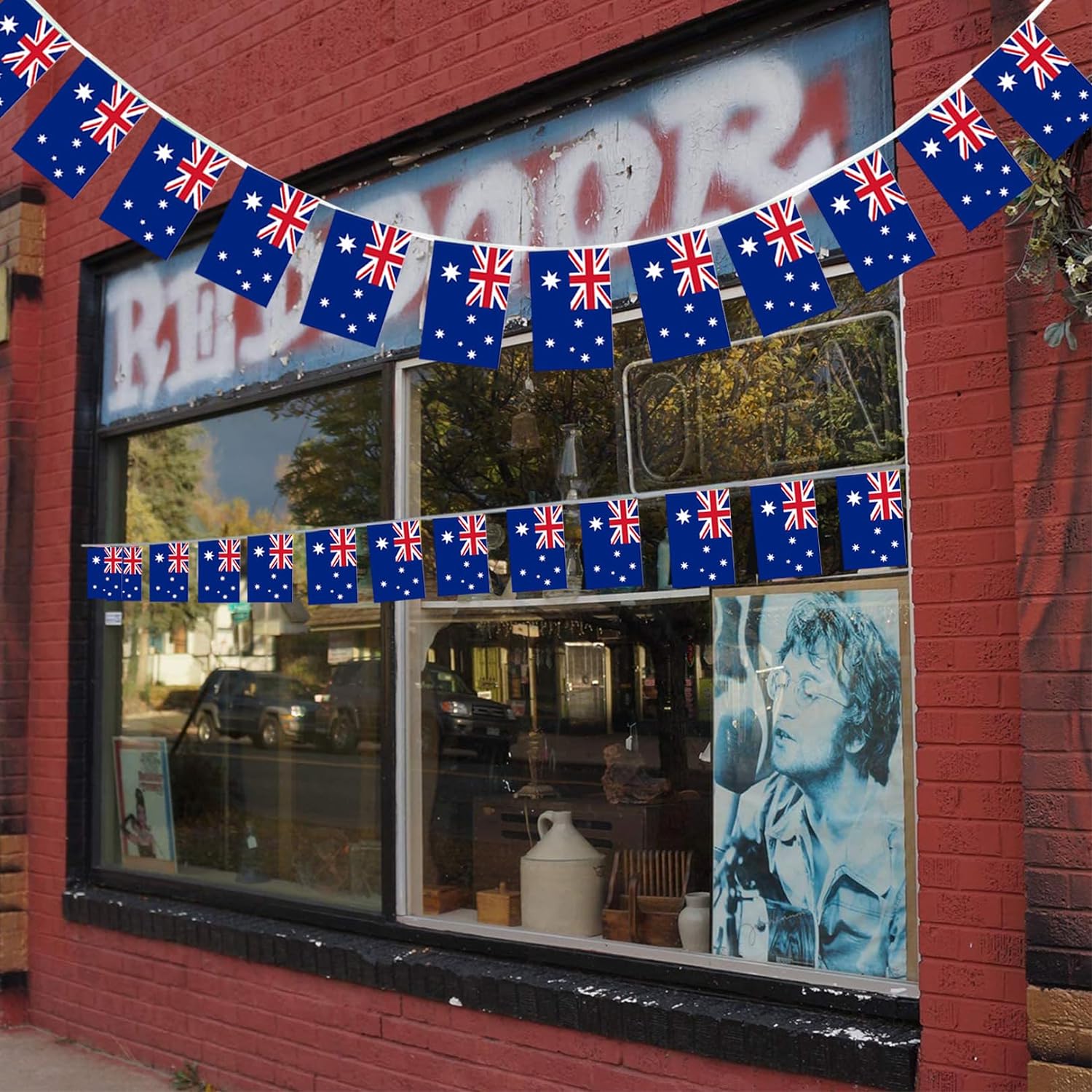 Australia Bunting 10m with 20 Flags