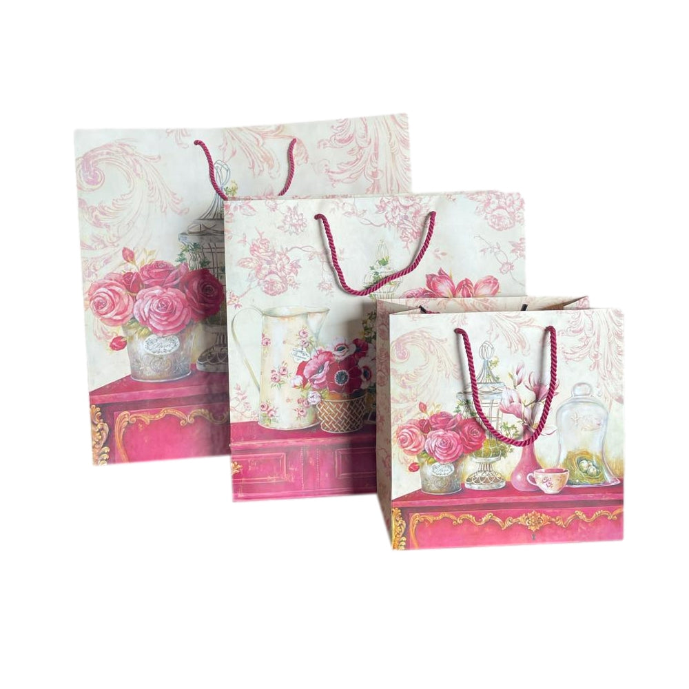 TRI-COASTAL DESIGN GLAMOUR SET OF 3 GIFT BAGS