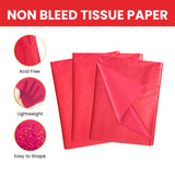 Pack of 30 Cerise Acid Free 50 x 70cm Tissue Paper Sheets