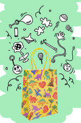 Dinosaur Paper Gift Bag