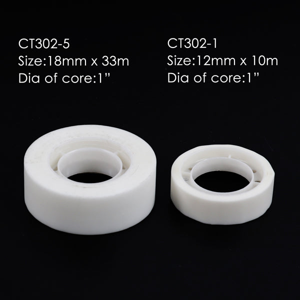 Pack of 8 Invisible Tapes 18mm x 33m