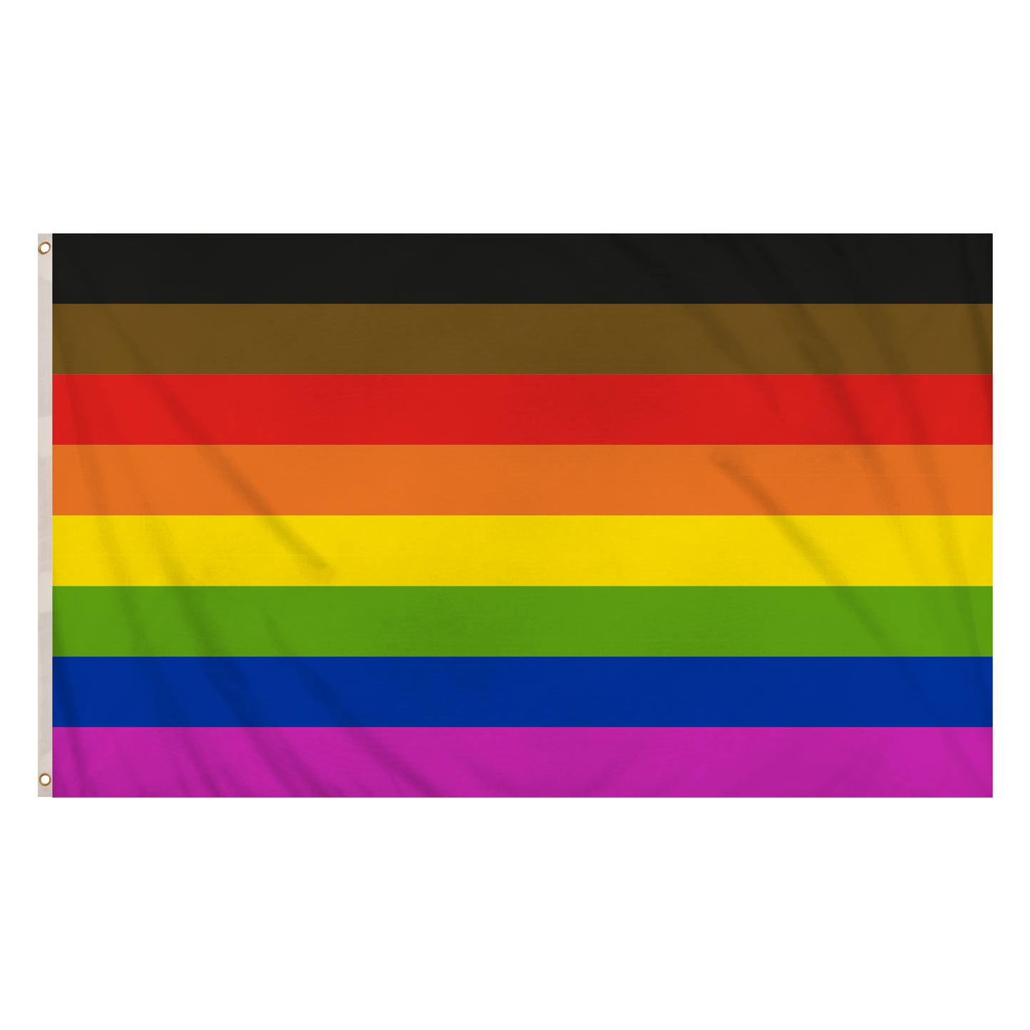 5ft x 3ft 8 Colour Pride LGBTQ+ Flag {DC}