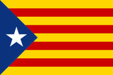 Estelada Catalunya Flag 5ft X 3ft