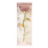 Me to You Tatty Teddy Glass Rose Ornament Wedding Day Gift Signature Collection