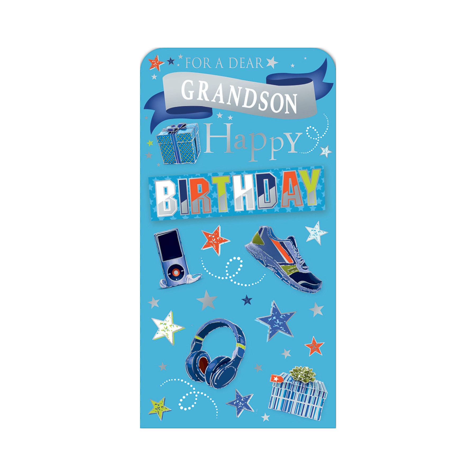 For a Dear Grandson Birthday Luxury Gift Money Wallet Card