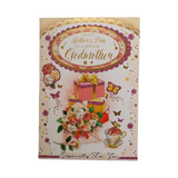 To A Special Godmother Roses And Gift Design Mother's Day Card