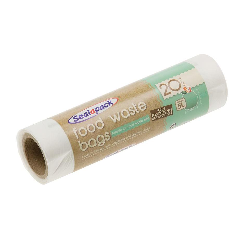 Pack of 20 Food Waste Bags 5ltr