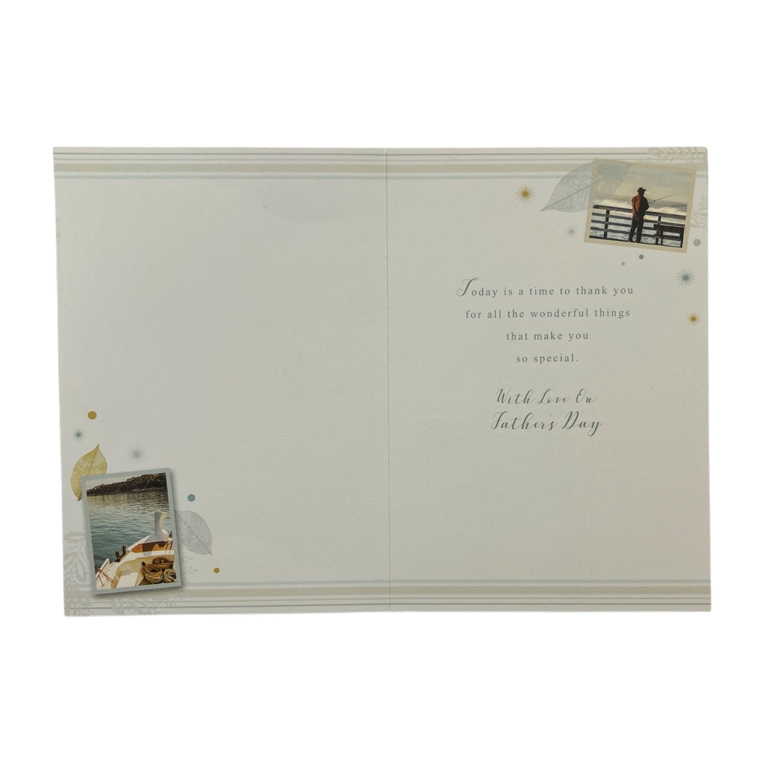 Just For You Photographic Design Father's Day Card