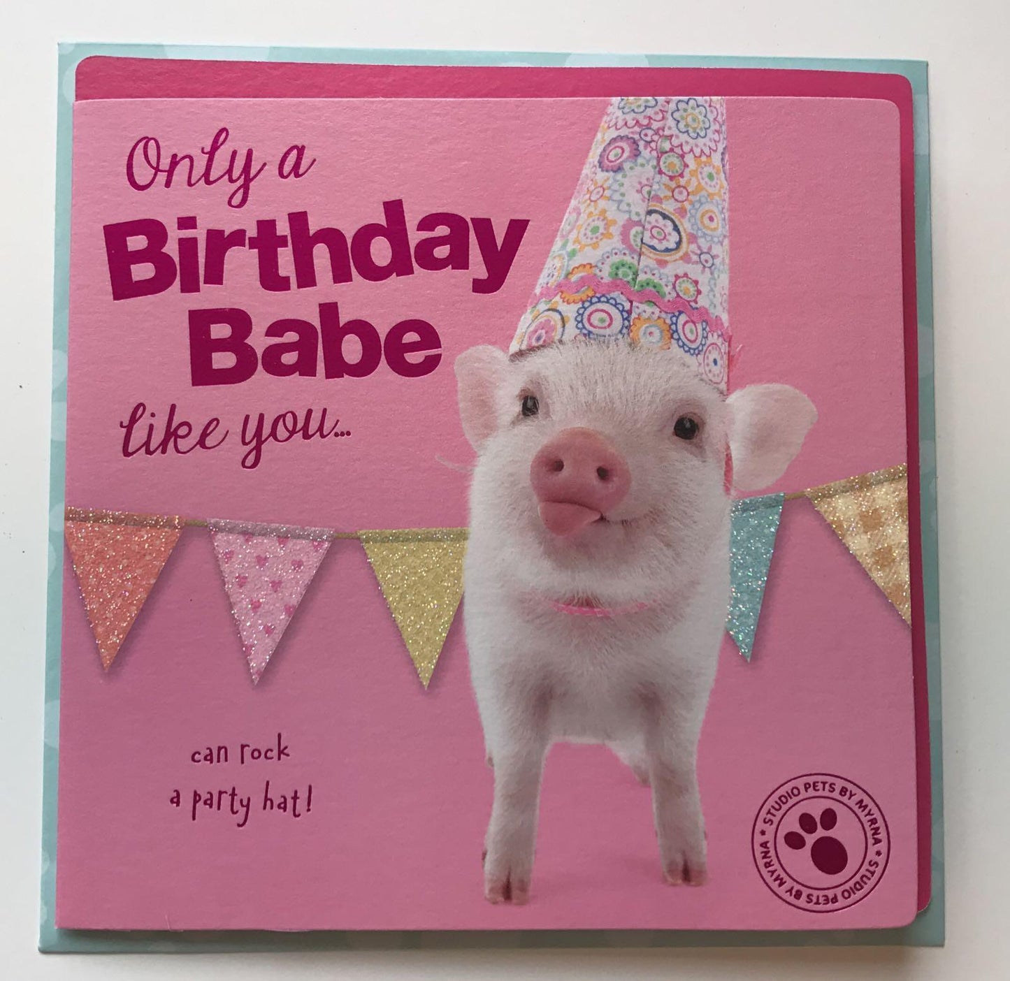 Studio pets birthday babe birthday card 