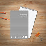 Rhino 200 x 127mm 260 Pages 8mm Lined Shorthand Notebook