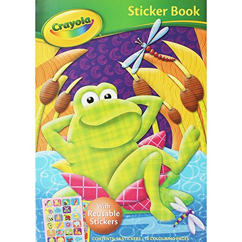 Crayola Sticker Book with stickers - frog