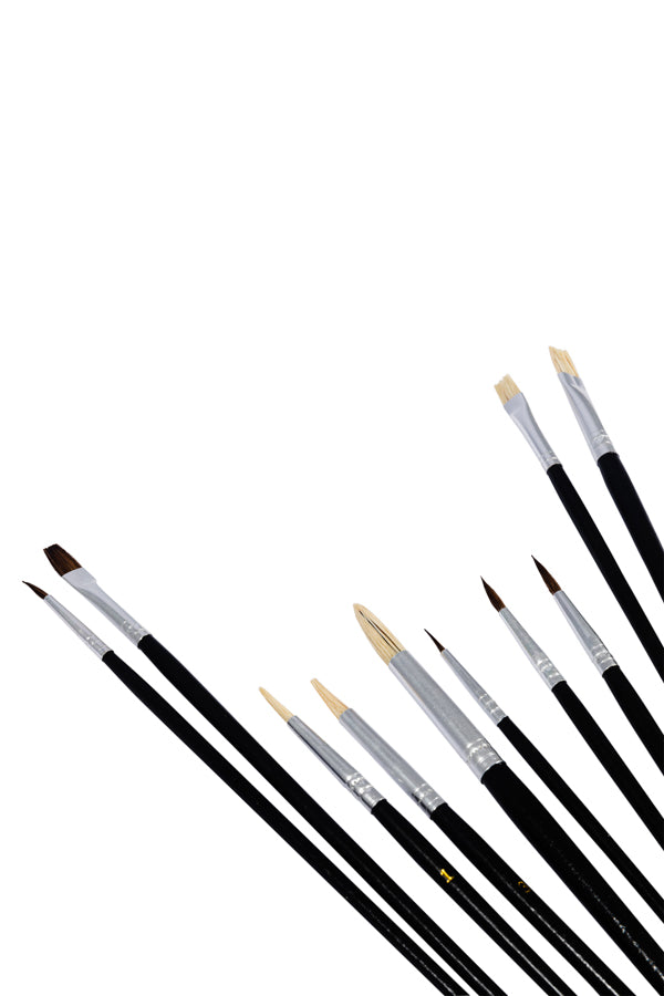 Jakar 10 Brush Set for Watercolour and Oil Painting