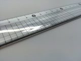 30cm Acrylic Cutting Ruler with Steel Edge