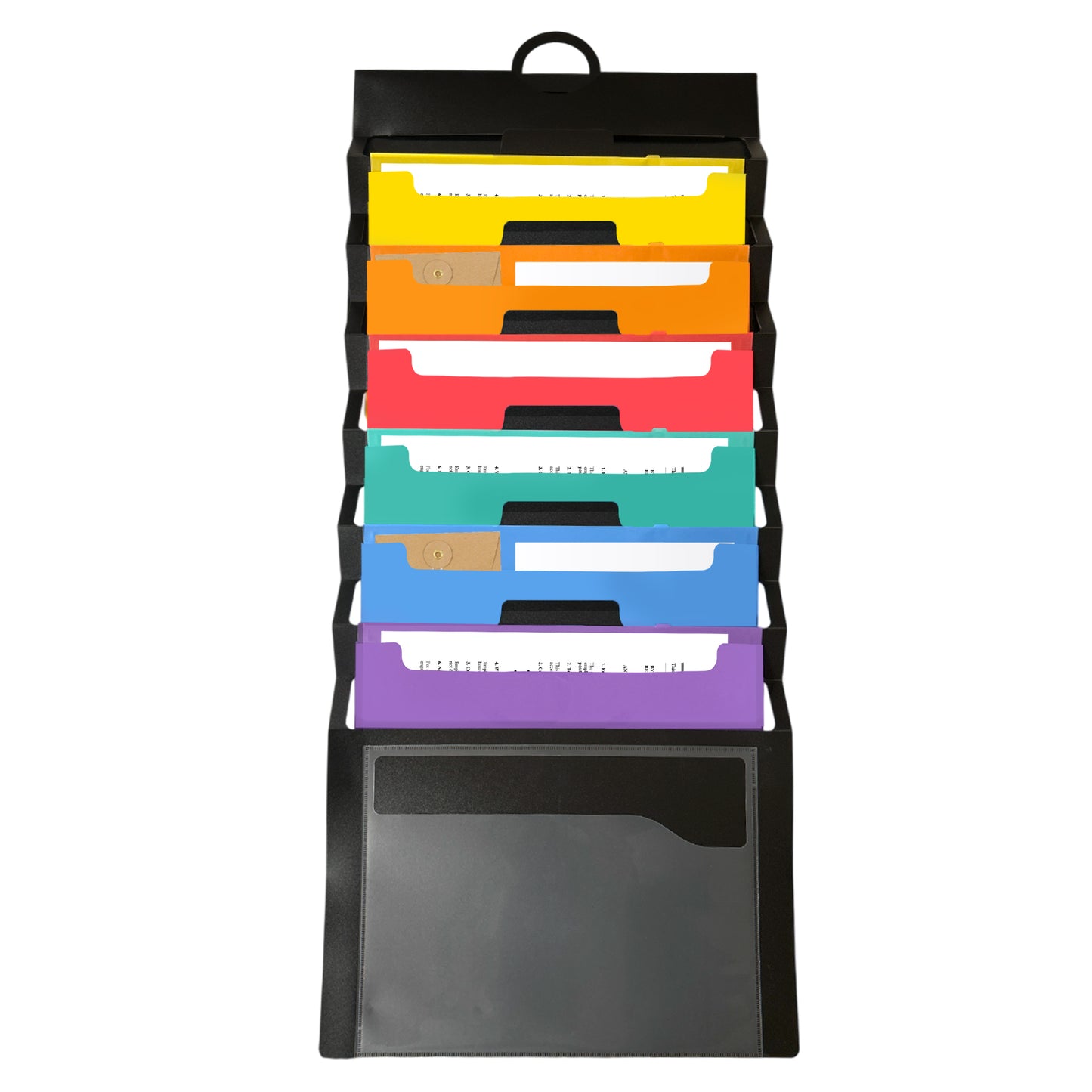 A4 6 Pocket Cascading Wall Organiser by Janrax