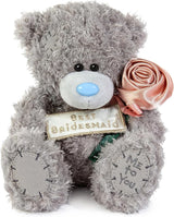 Me to You Best Bridesmaid 15cm Plush Bear Wedding Day Bridesmaid Gift Official Collection