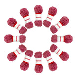 Dusky Pink Acrylic Yarn Roll – 10g, 4 Strand 8 Ply Knitting Wool