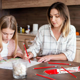 Pack of 12 Janrax HB Pencils with Erasers