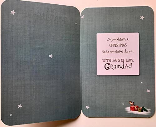 GRANDAD - You're Special Fun and Lovely too Christmas Greeting Card 