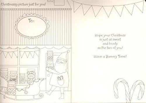 Grandma and Grandad at Christmas, Christmas Greetings Card 