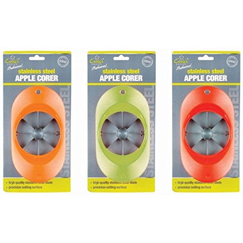 Stainless Steel Apple Corer with Plastic Handle - Cut Cutting Fruit {DC}