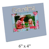 Impression MDF Frame with 3D Letters 6" x 4"