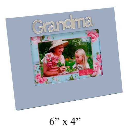 Impression MDF Frame with 3D Letters 6" x 4"