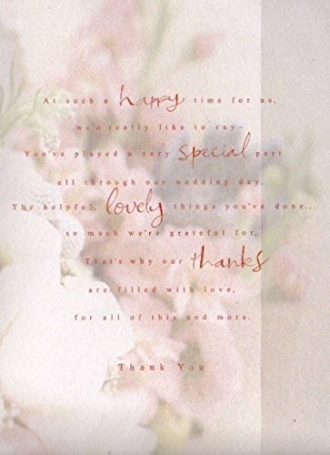 Thank You Bridesmaid Card 