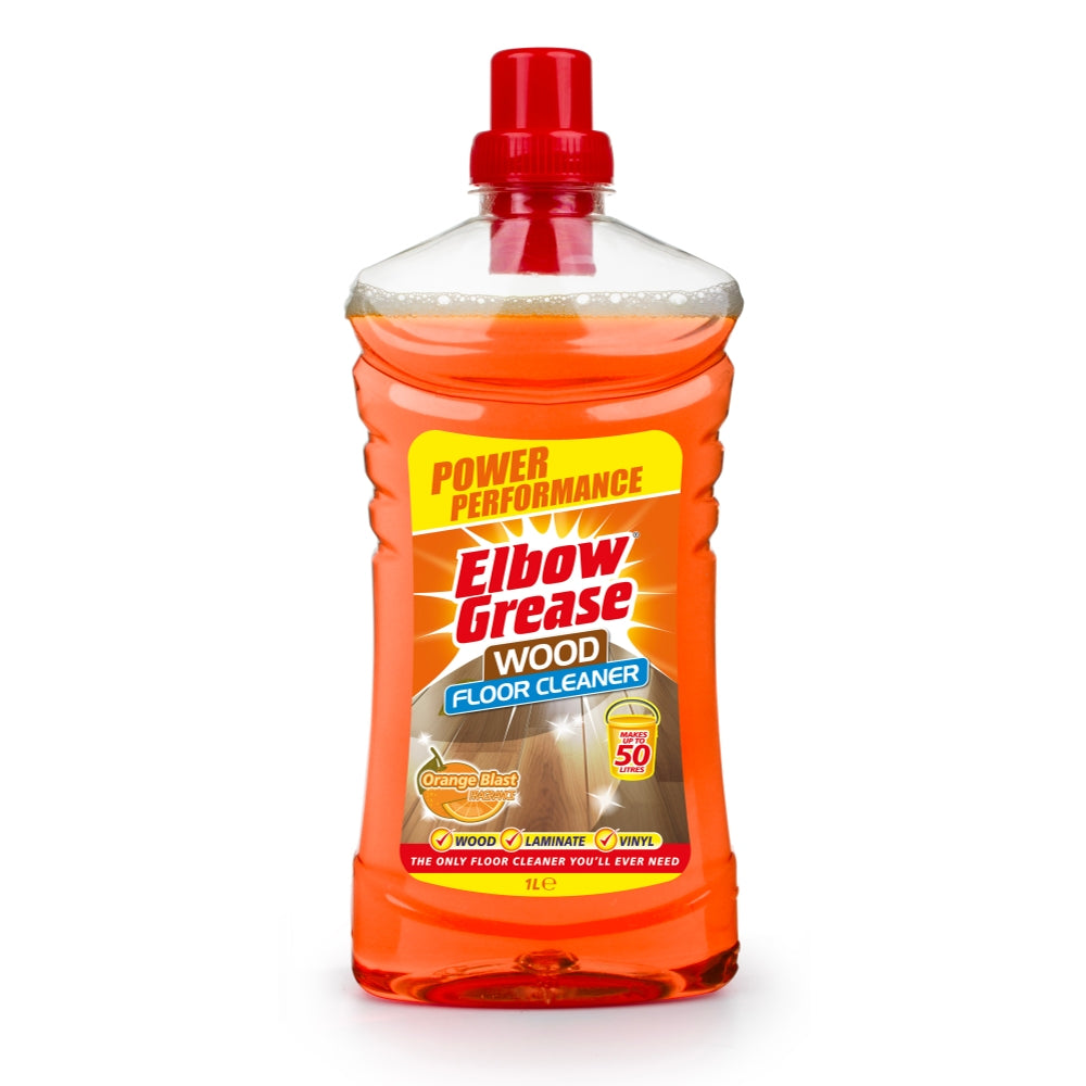 Elbow Grease Orange Concentrated Wood Floor Cleaner 1l