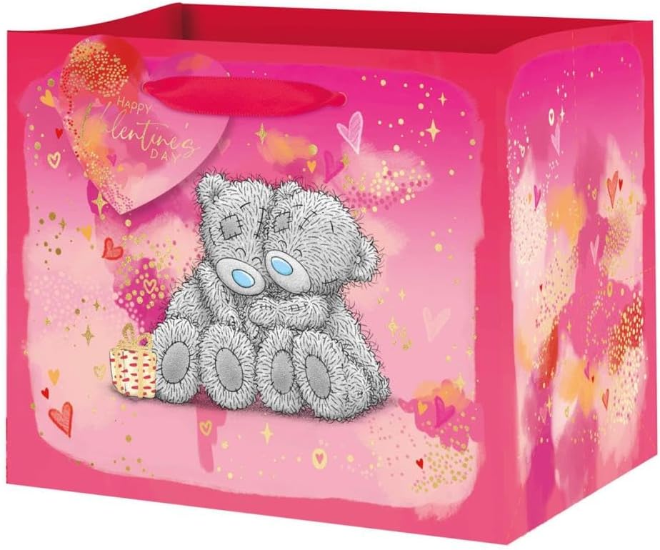 Bears Hugging Valentine's Day Medium Gift Bag {DC}