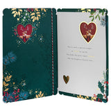 Traditional Illustrated Winter Forest Scene Design Son & Daughter In Law Christmas Card