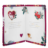 Traditional Winter Florals Design Lovely Grandma Christmas Card