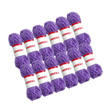 Lilac Acrylic Yarn Roll – 10g, 4 Strand 8 Ply Knitting Wool