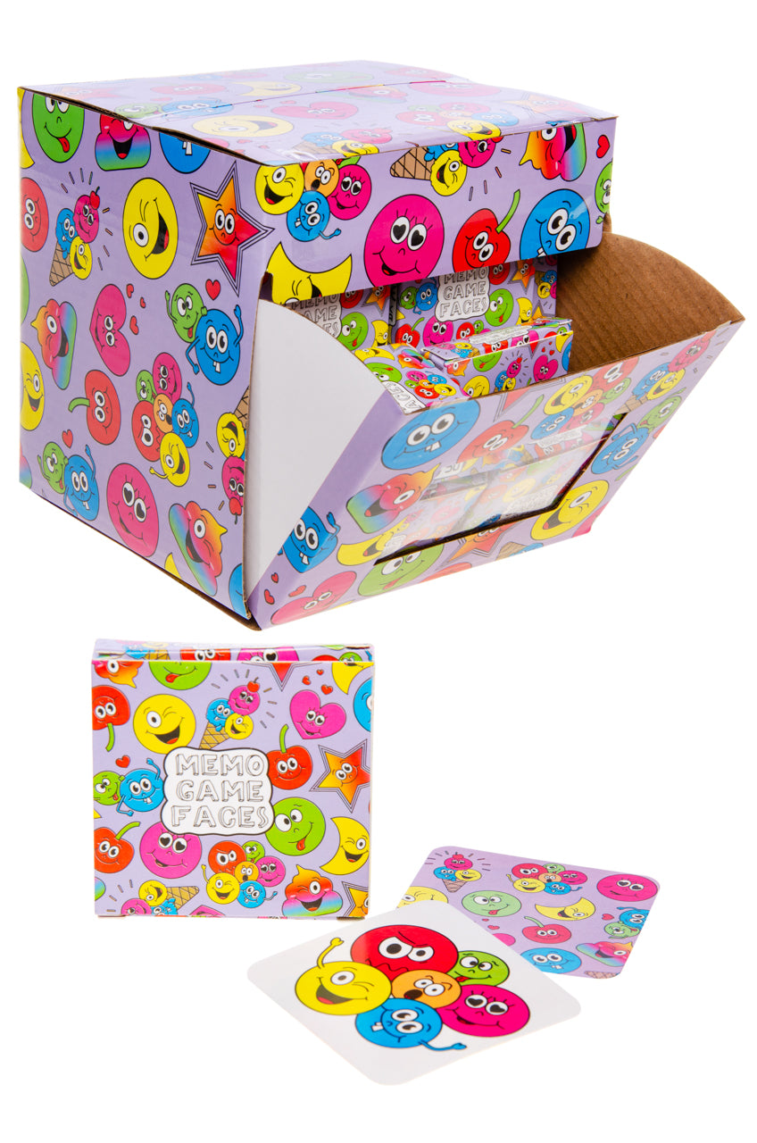 Emotions Faces Mini Memory Game 28 Cards