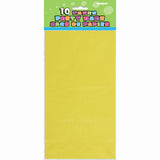 Pack of 10 Neon Assorted Paper Party Bags